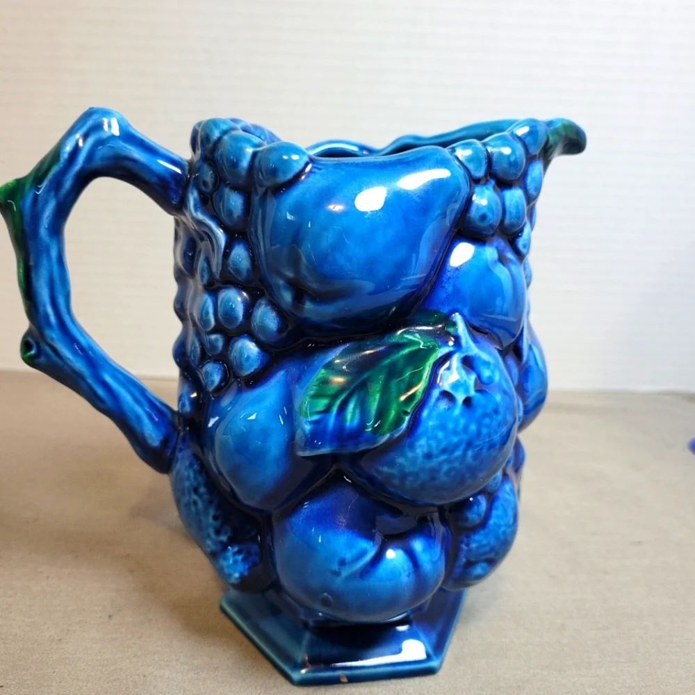 Vintage Inarco Mood Indigo Pitcher - Picture 3 of 9